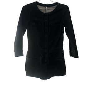 Free people denim romper